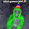 gorilla tag minigames kid