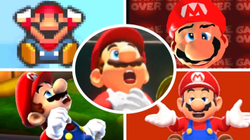 Mario 64 game over RIP