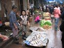 Traditional Chinese Village Market