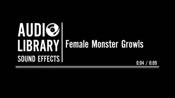 Female Monster Growls
