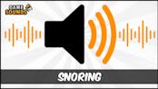 Snoring sound effect 2