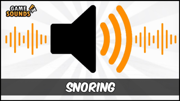 Snoring sound effect 2