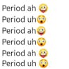 earrape period ah period uh