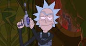 Rick Sanchez Grunting