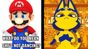 Hey Luigi, look at this cat dancing