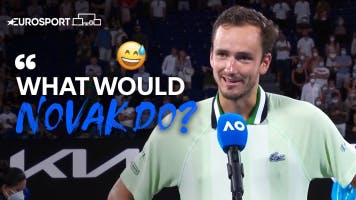 I told myself: What Novak would do?