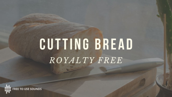 Cutting bread for a sandwich