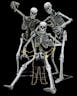 skeleton rosting
