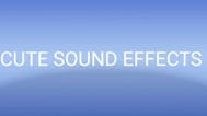 Cute sound effect