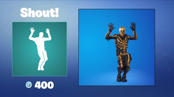 Shout emote fortnite Meme Sound Effect - Voicy