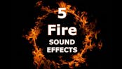 Explosions and fire sound