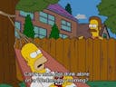 Homer Simpson: Walk life alone