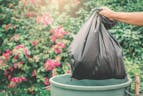 Plastic Garbage Bag In Container