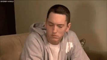DVD player's broke - Eminem