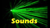 Sci fi light beam sound 