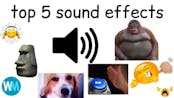 top 5 sound effects