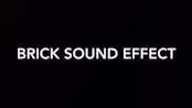 Brick sound effect