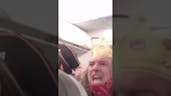 Kick that nigger bitch off the plane