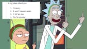 Rick Sanchez Offend