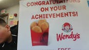 i just got sum free wendeys