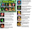 Mario Kart Select Players