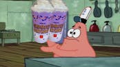 Patrick that's a Grimace Shake