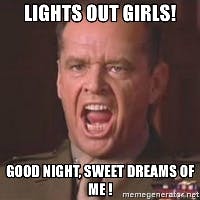 Jack Nicholson Sweet dreams