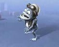 crazy frog as  a motorcycle