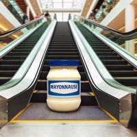 Mayonnaise On An Escalator