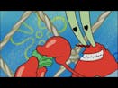 Mr krabs with money