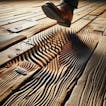 Footsteps On Wooden Floor 1