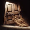 Old Wooden Door Creak 1