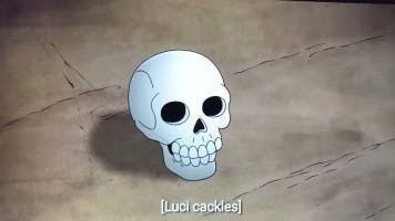 luci laughing 