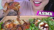 Meatless Lasagna Eating ASMR