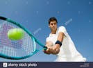 Tennis Racket Hit Low