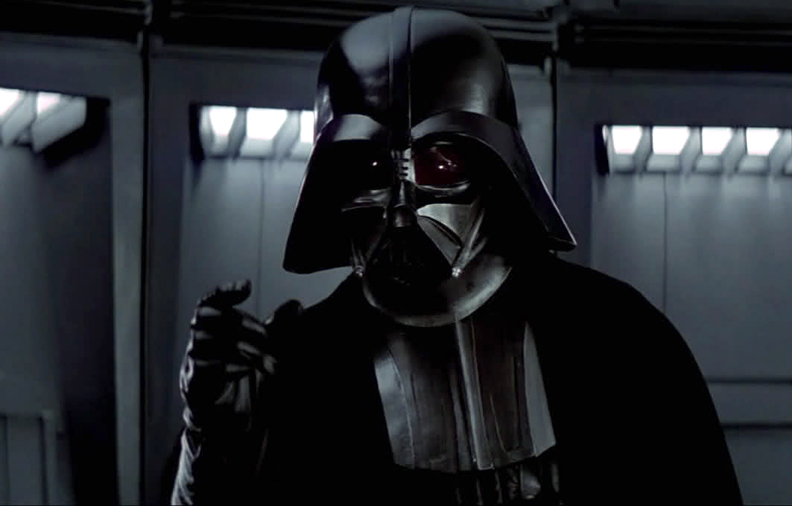 Darth Vader Lack of faith