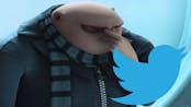 Gru Tries Twitter