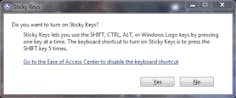 Sticky Keys Sound