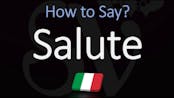 Salute! (Italian Cheers)