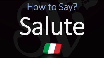 Salute! (Italian Cheers)
