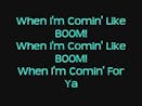 Here Comes The Boom-Lyrics Onscreen-Nelly