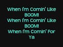 Here Comes The Boom-Lyrics Onscreen-Nelly