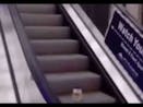 Mayonnaise on an escalator