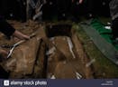 Dirt Shovel On Coffin