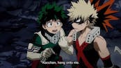 Izuku and Katsuki being on good terms now! Kind of. 6