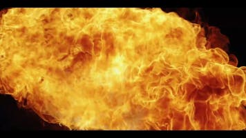 Fire whoosh transition sound