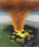 Explosion with roblox oof sound