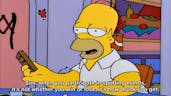 Homer Simpson: I win