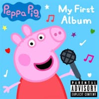 stan twitter: peppa pig dancing to material gworl