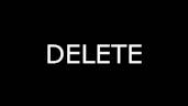 Delete Sound Effect